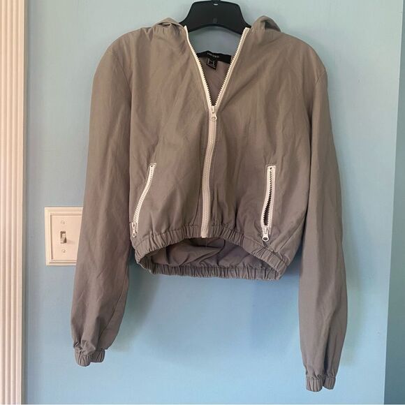 Forever 21 Gray Lightweight Jacket - Picture 4 of 7